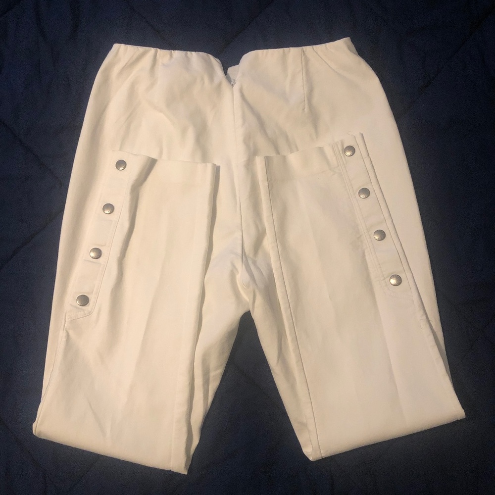 Rag & Bone New York Pant w/Decorative Snaps Size 10